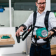 Illustration for article titled This Exoskeleton Rig Makes Factory Workers 10 Times Stronger